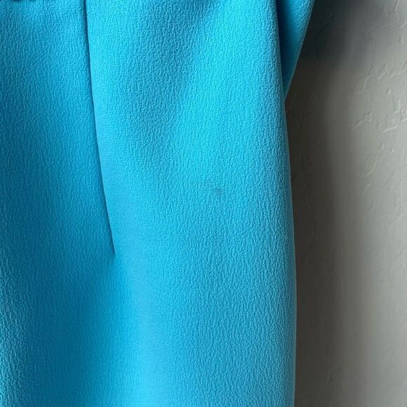 Rebecca Vallance Michelle Puff Sleeve Teal Blue Midi‎ Dress Size 10 - Picture 10 of 13